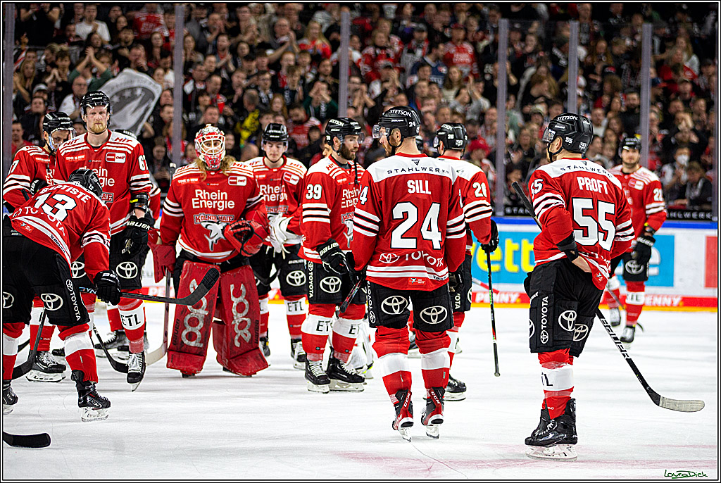 PENNY DEL; Koelner Haie-Adler Mannheim; Koeln, 17.03.2023
